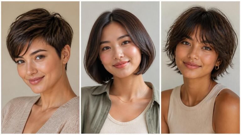 Cute Short Hairstyles That Are Easy to Style Every Day