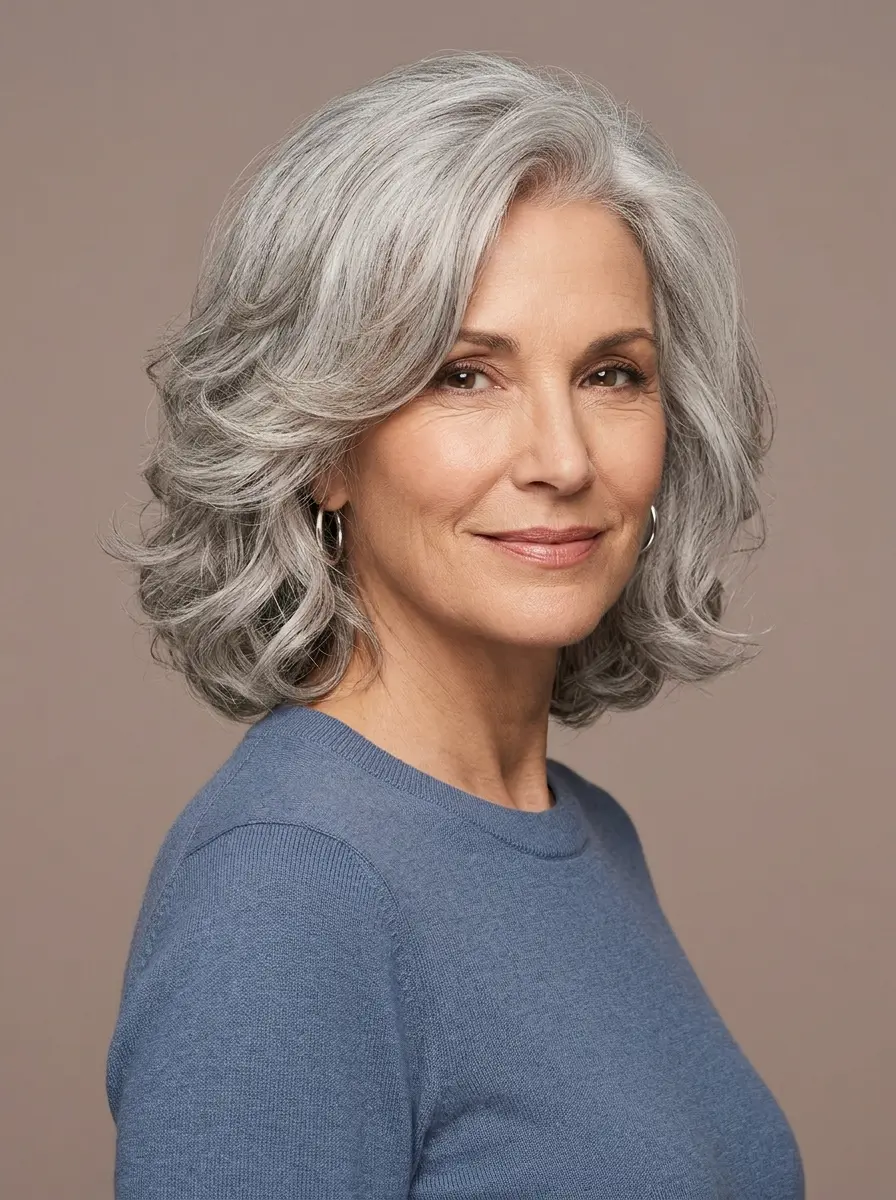 layered haircuts for women over 60 that add soft 1180