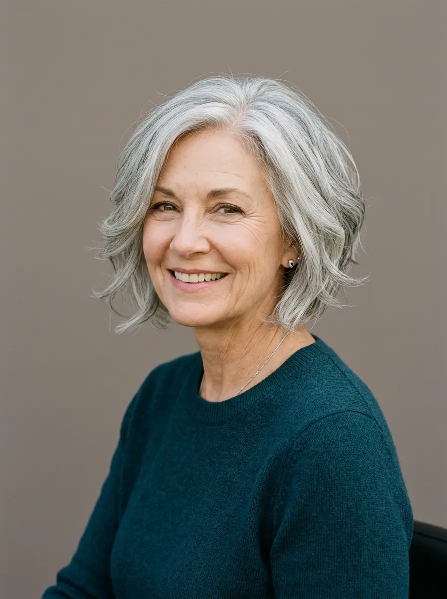 layered haircuts for women over 60 that add soft 1183