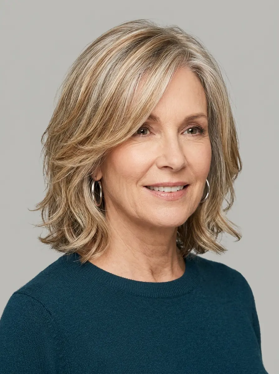 layered haircuts for women over 60 that add soft 1190