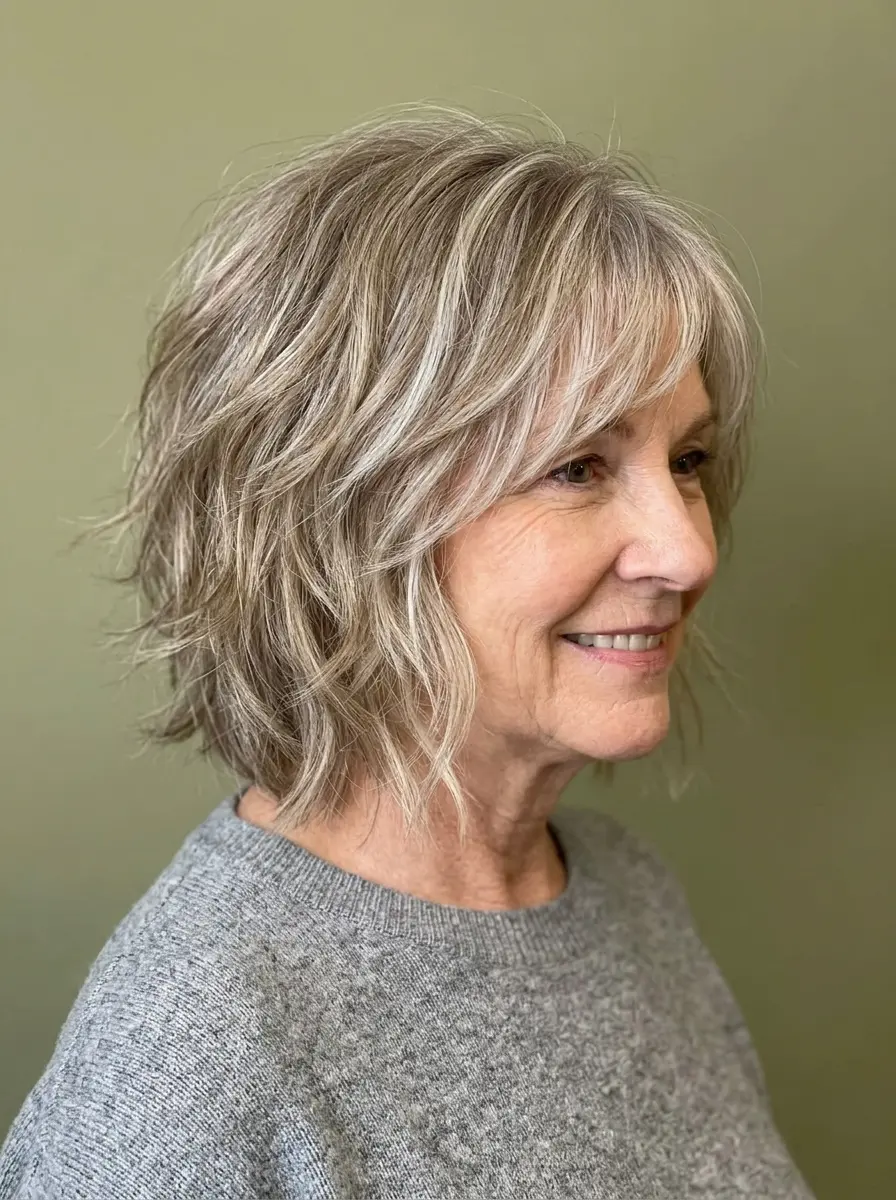 layered haircuts for women over 60 that add soft 1192