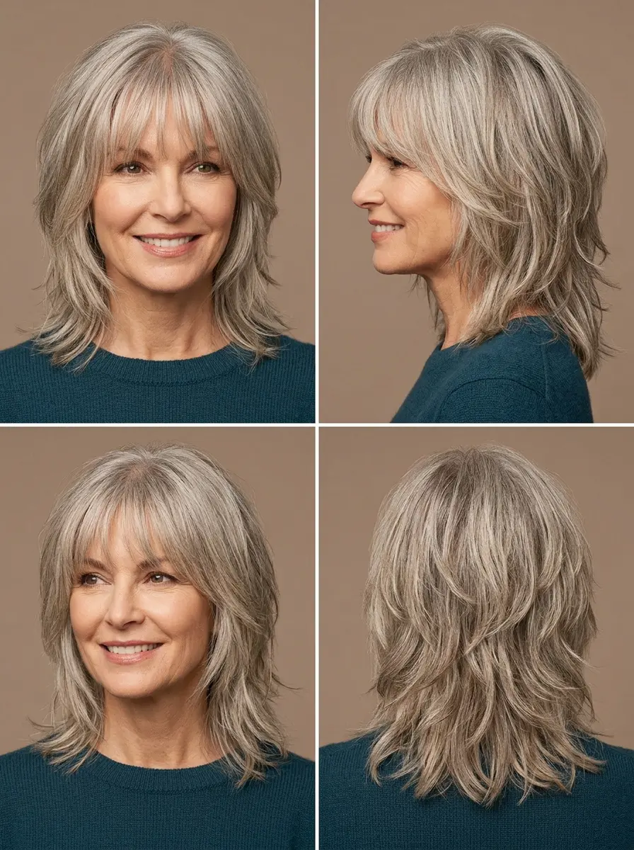 layered haircuts for women over 60 that add soft 1193