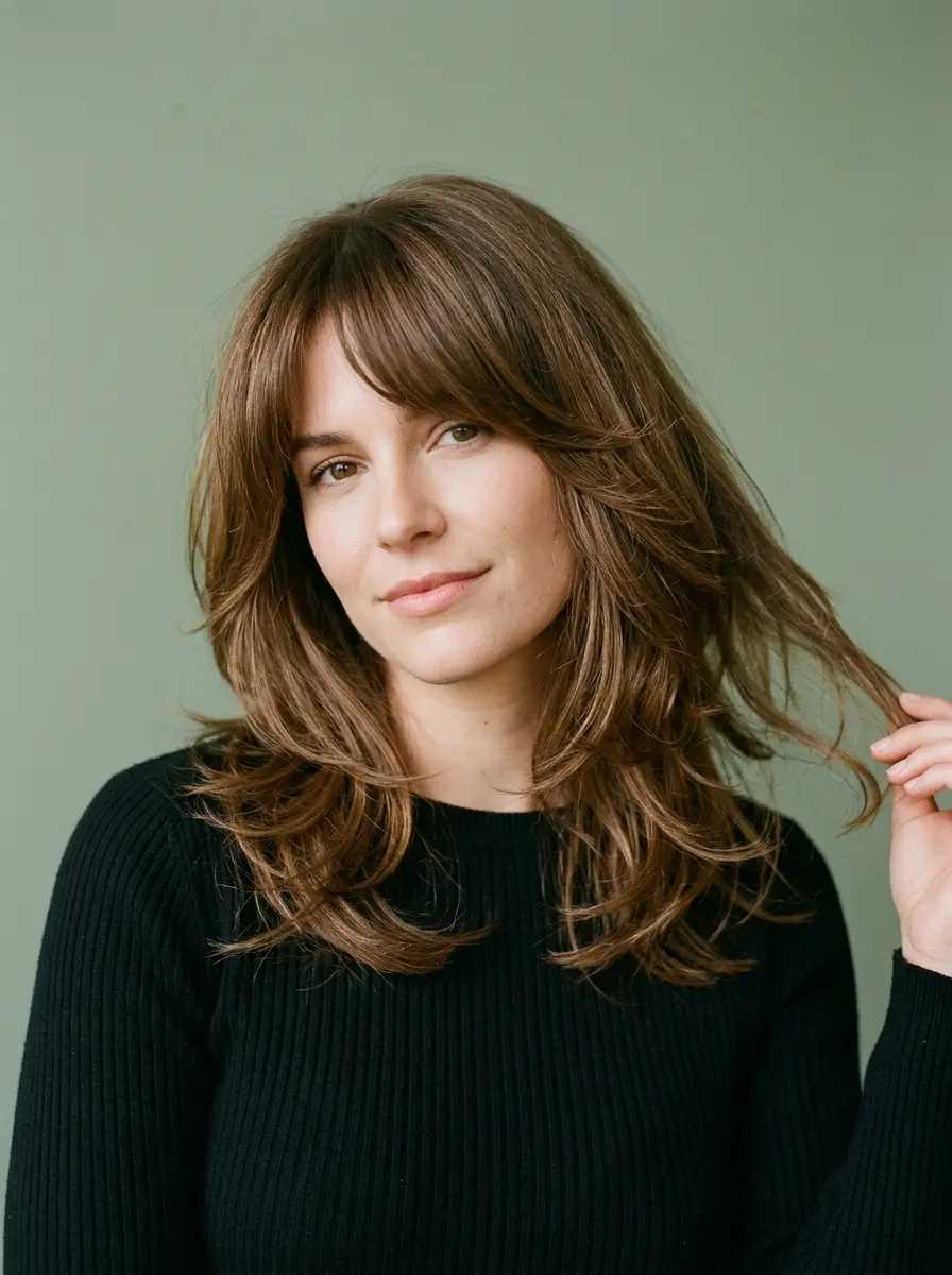 20 Medium Length Haircuts With Layers That Add Movement, Shape, and Real Style 3 medium length haircuts 1456