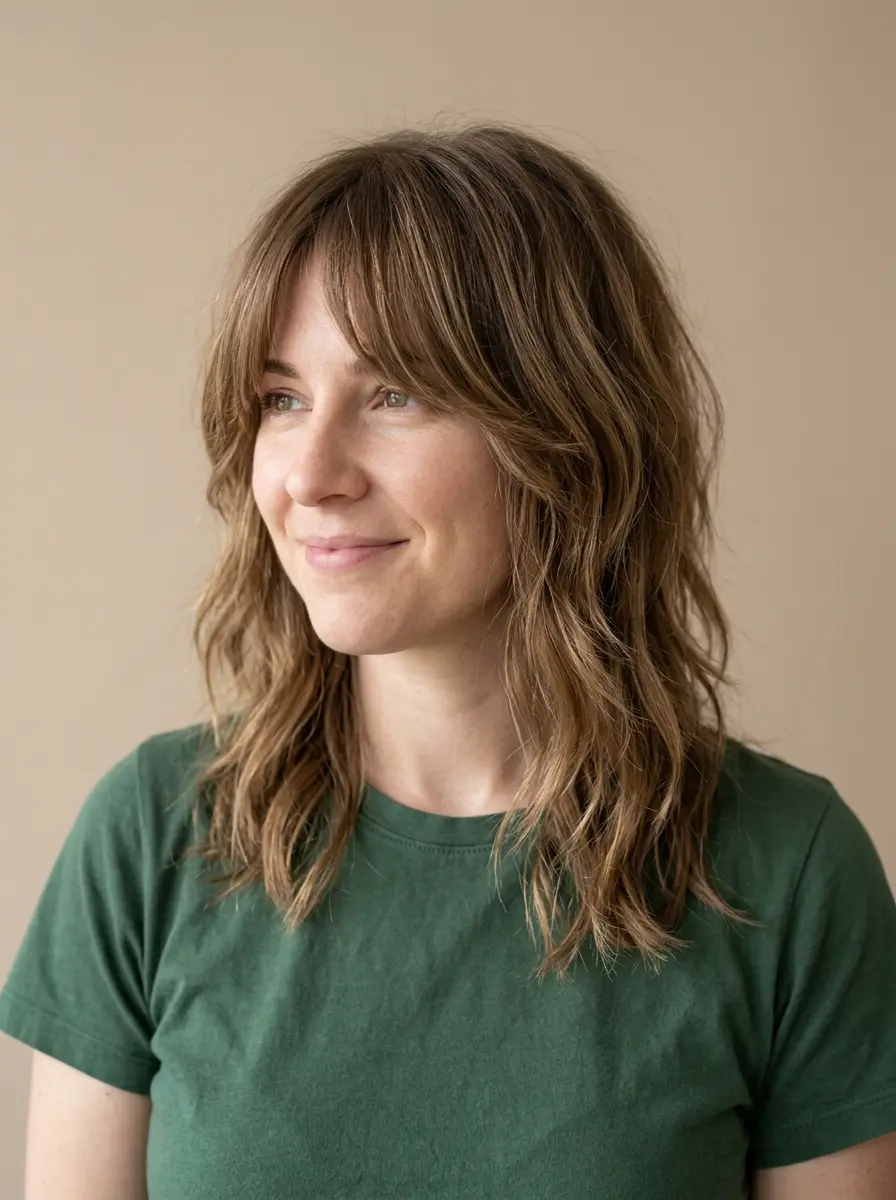 20 Medium Length Haircuts With Layers That Add Movement, Shape, and Real Style 13 medium length haircuts 1466