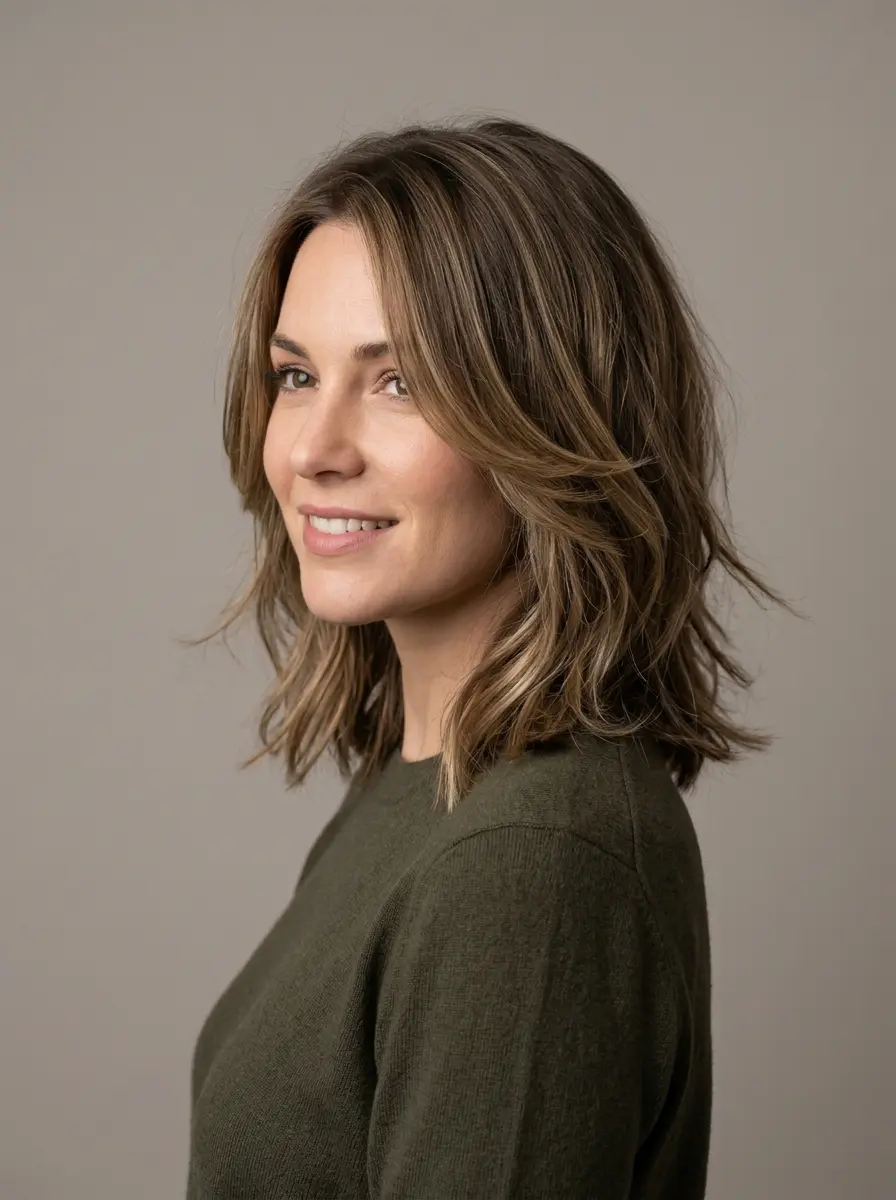 20 Medium Length Haircuts With Layers That Add Movement, Shape, and Real Style 18 medium length haircuts 1471