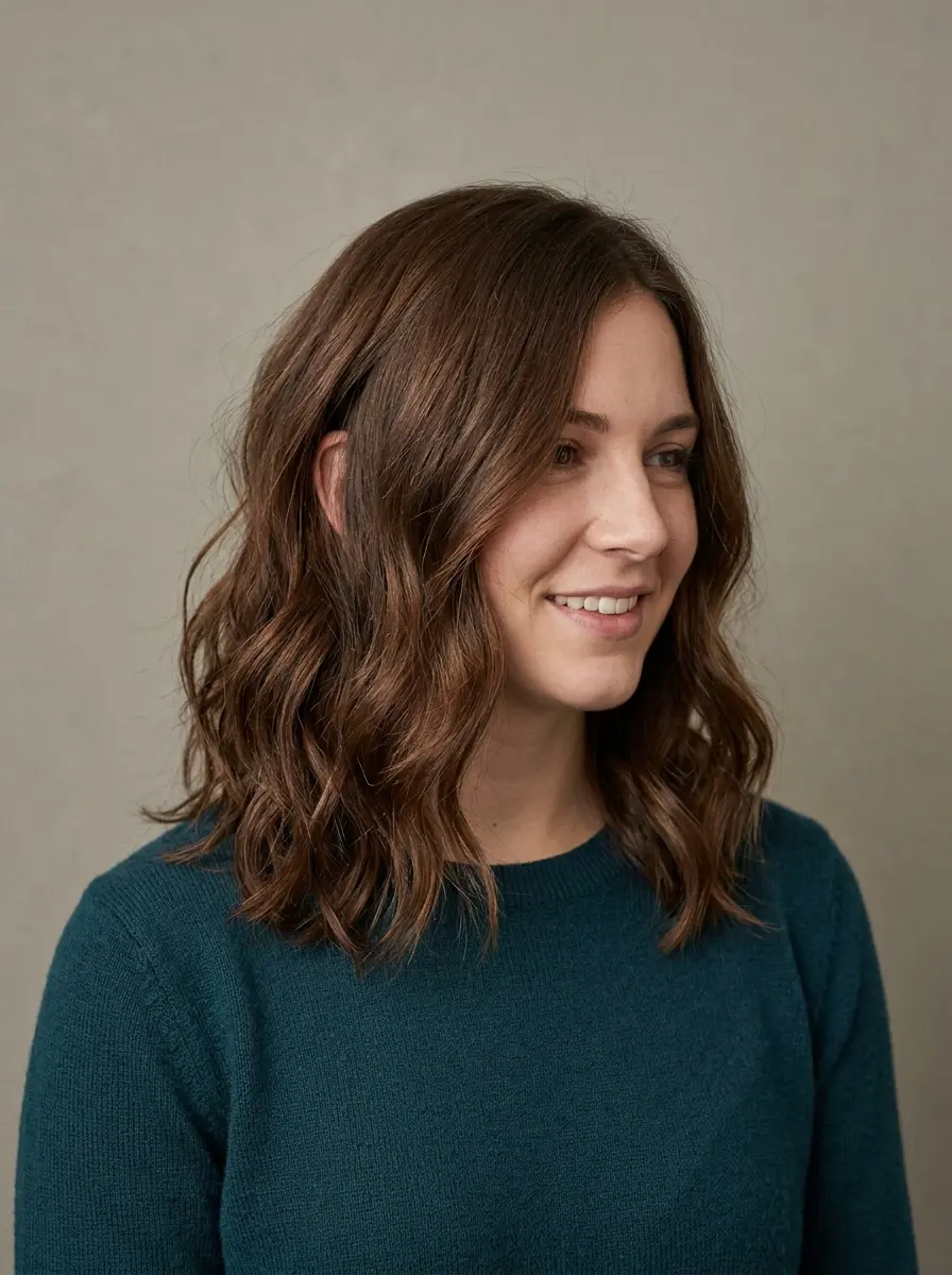 19 Medium Length Haircuts for Thick Hair That Cut Bulk Without Losing Shape 5 medium length haircuts for thick hair that cut bul 1112