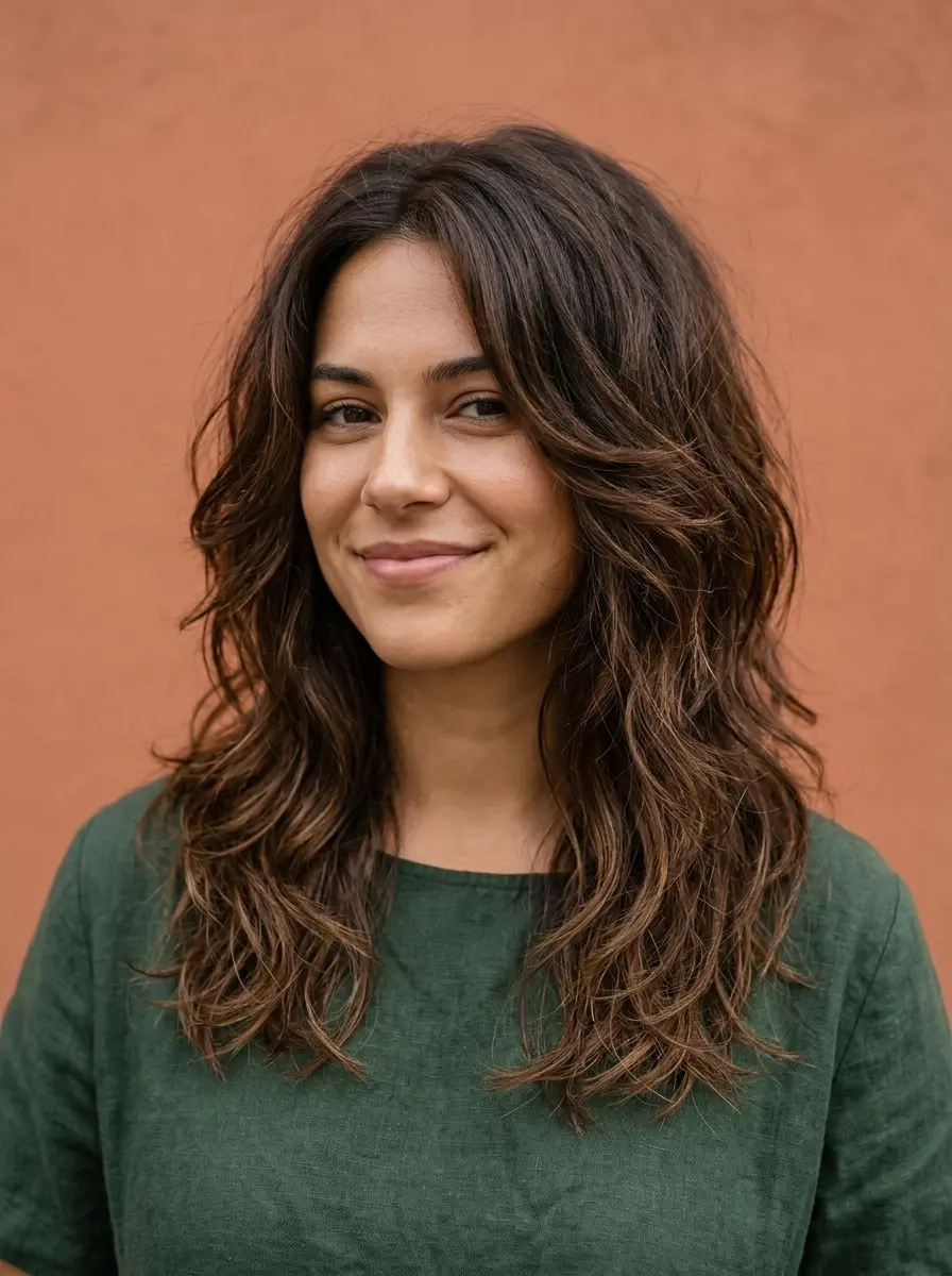 19 Medium Length Haircuts for Thick Hair That Cut Bulk Without Losing Shape 10 medium length haircuts for thick hair that cut bul 1117