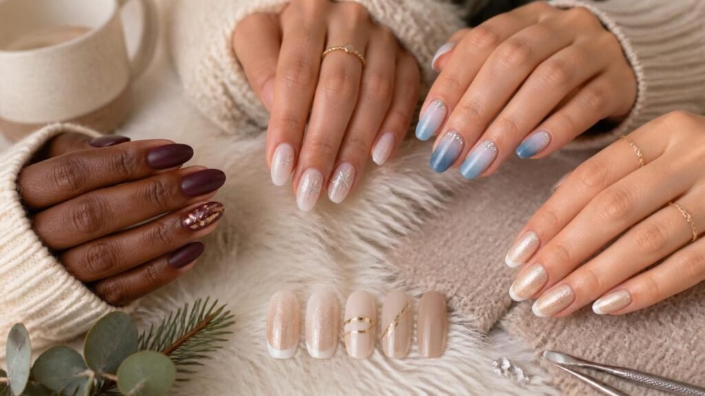 21 Stunning Winter Nail Designs That Are Cozy, Chic, and Pinterest-Worthy 1 nail 019