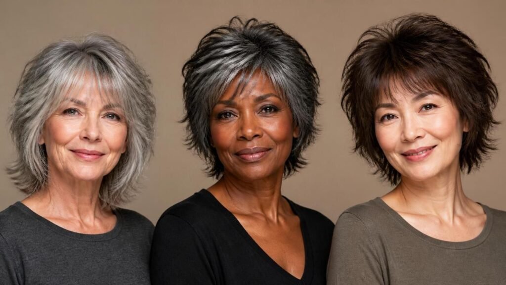 23 Short Shag Haircuts for Women Over 60 That Add Texture, Lift & Easy Style 1 nail 020