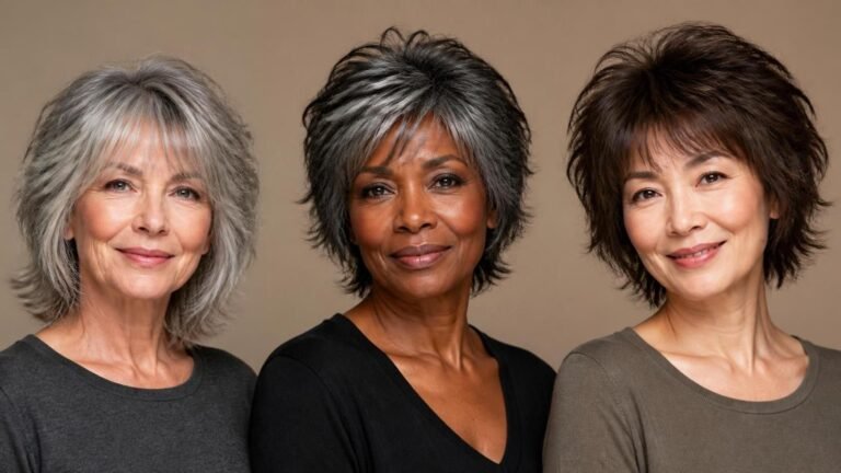 23 Short Shag Haircuts for Women Over 60 That Add Texture, Lift & Easy Style