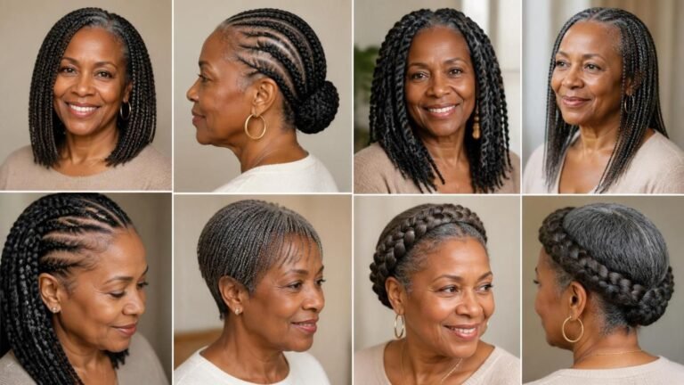 13 Beautiful Braided Hairstyles for Older Black Women That Are Easy to Keep
