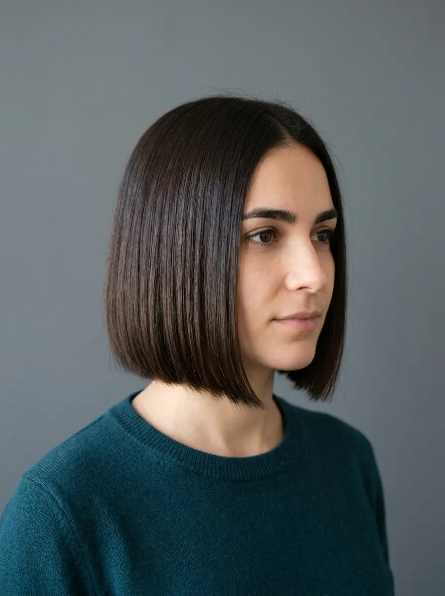 short bob hairstyles for dark thin fine hair 1602