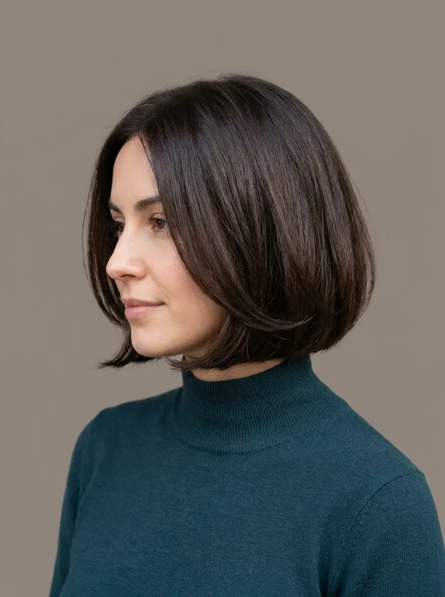 short bob hairstyles for dark thin fine hair 1604