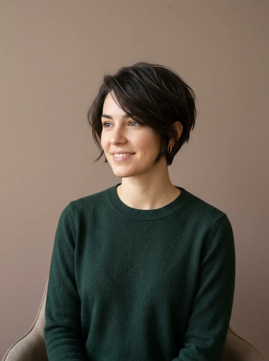 short bob hairstyles for dark thin fine hair 1609