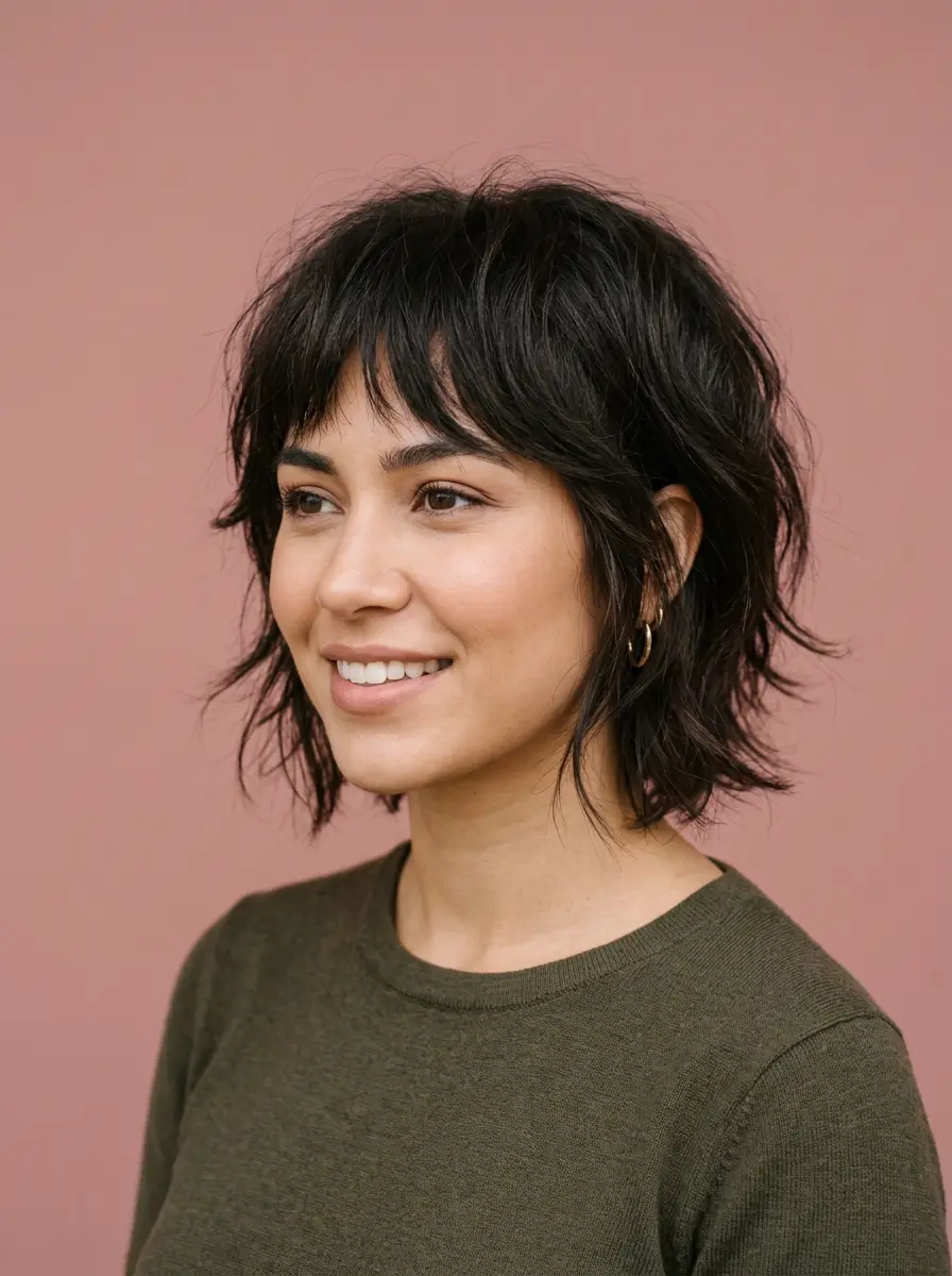 short bob hairstyles for dark thin fine hair 1611