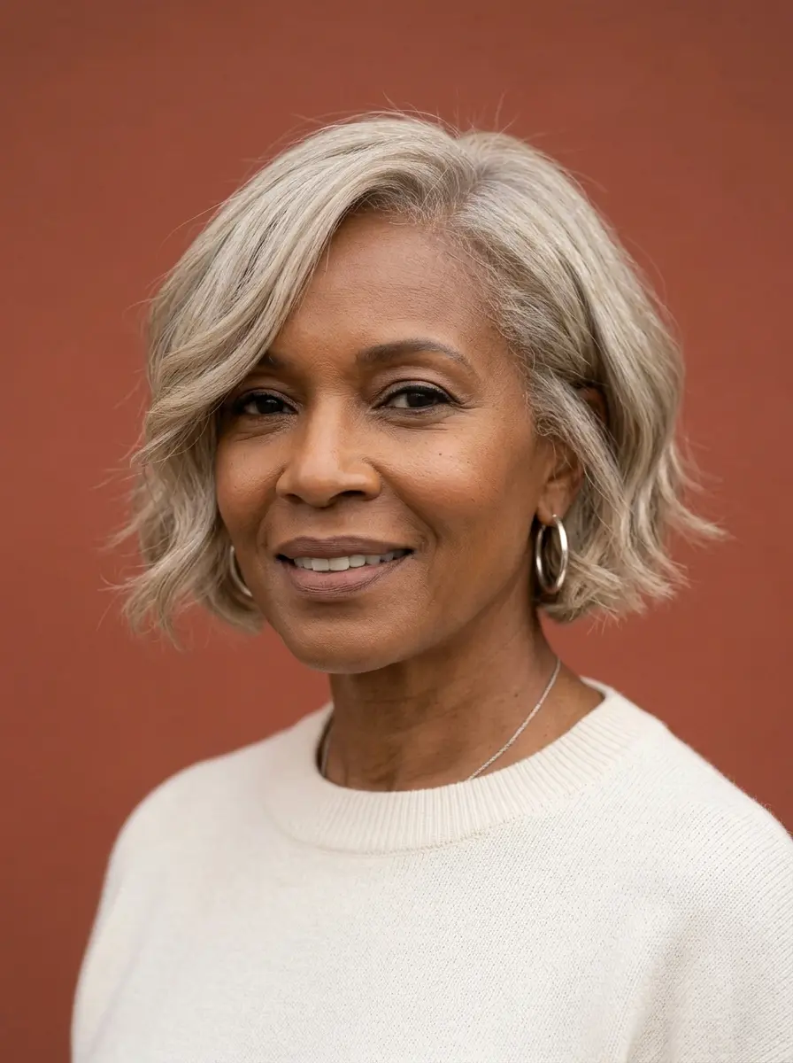 stunning bob hairstyles for older black women that 1171