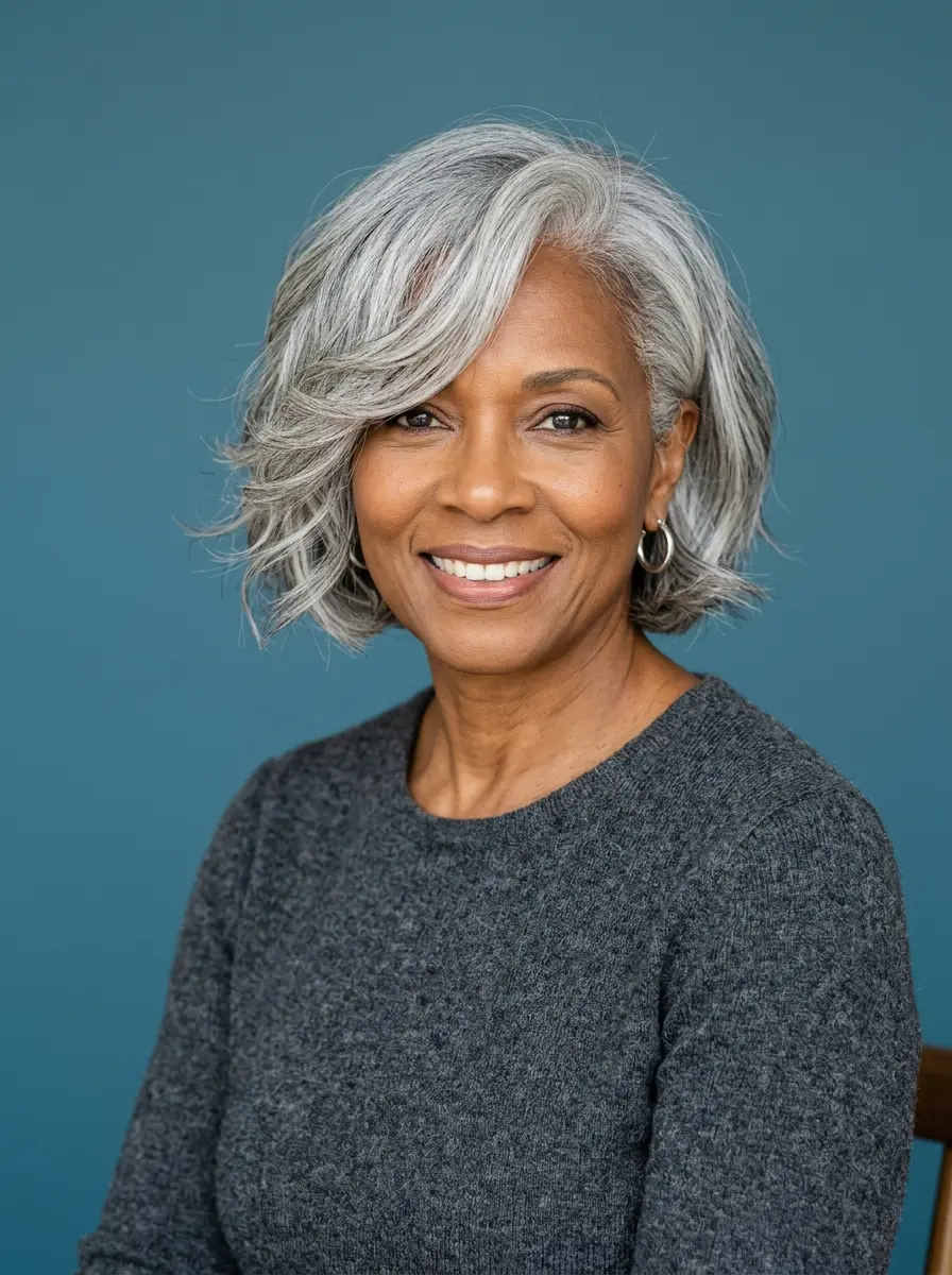 stunning bob hairstyles for older black women that 1173