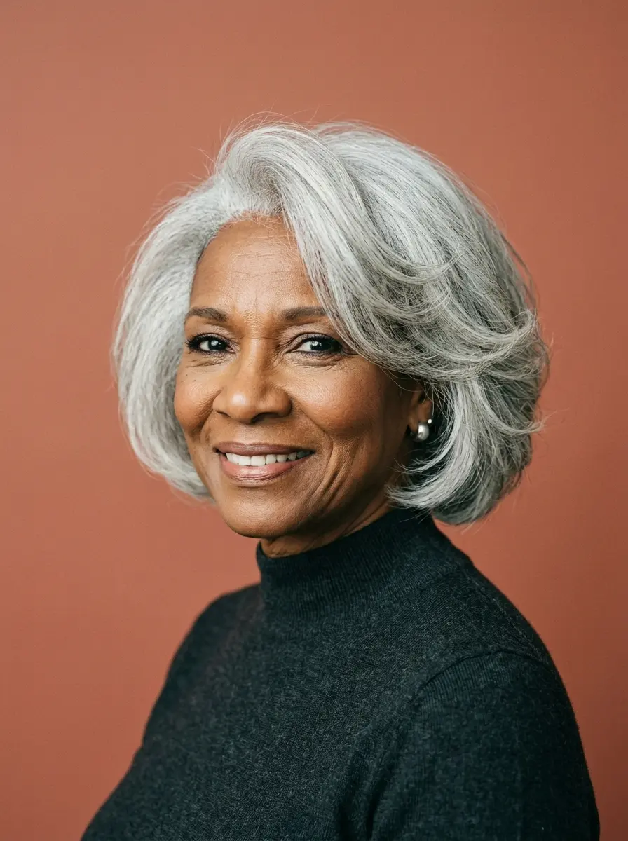 stunning bob hairstyles for older black women that 1174