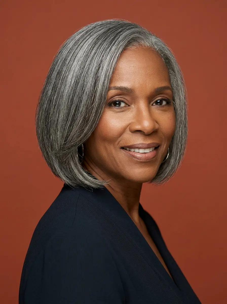 stunning bob hairstyles for older black women that 1176