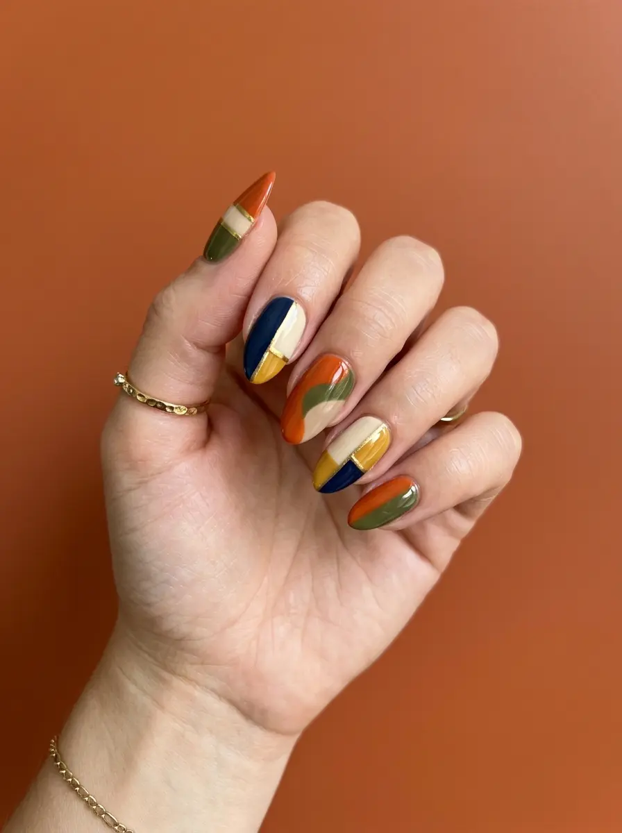 22 Stunning Fall Transition Nails to Upgrade Your Seasonal Look 20 stunning fall transition nails 1596