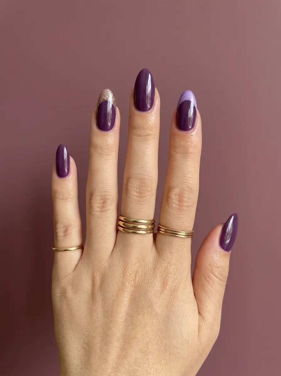 22 Stunning Fall Transition Nails to Upgrade Your Seasonal Look 21 stunning fall transition nails 1597