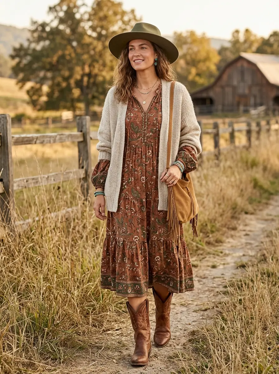 style cowboy boots outfit ideas 1386