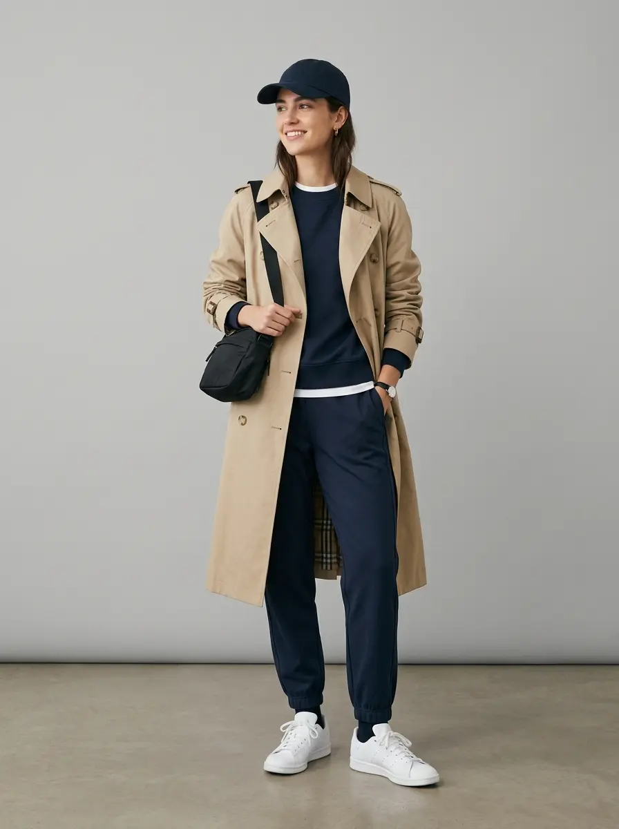 32 Stylish Trench Coat Outfits You'll Want to Wear Every Single Day 10 stylish trench coat outfits 1417