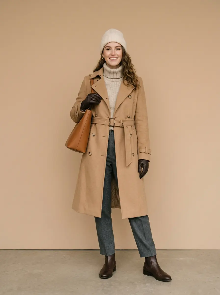 32 Stylish Trench Coat Outfits You'll Want to Wear Every Single Day 12 stylish trench coat outfits 1419
