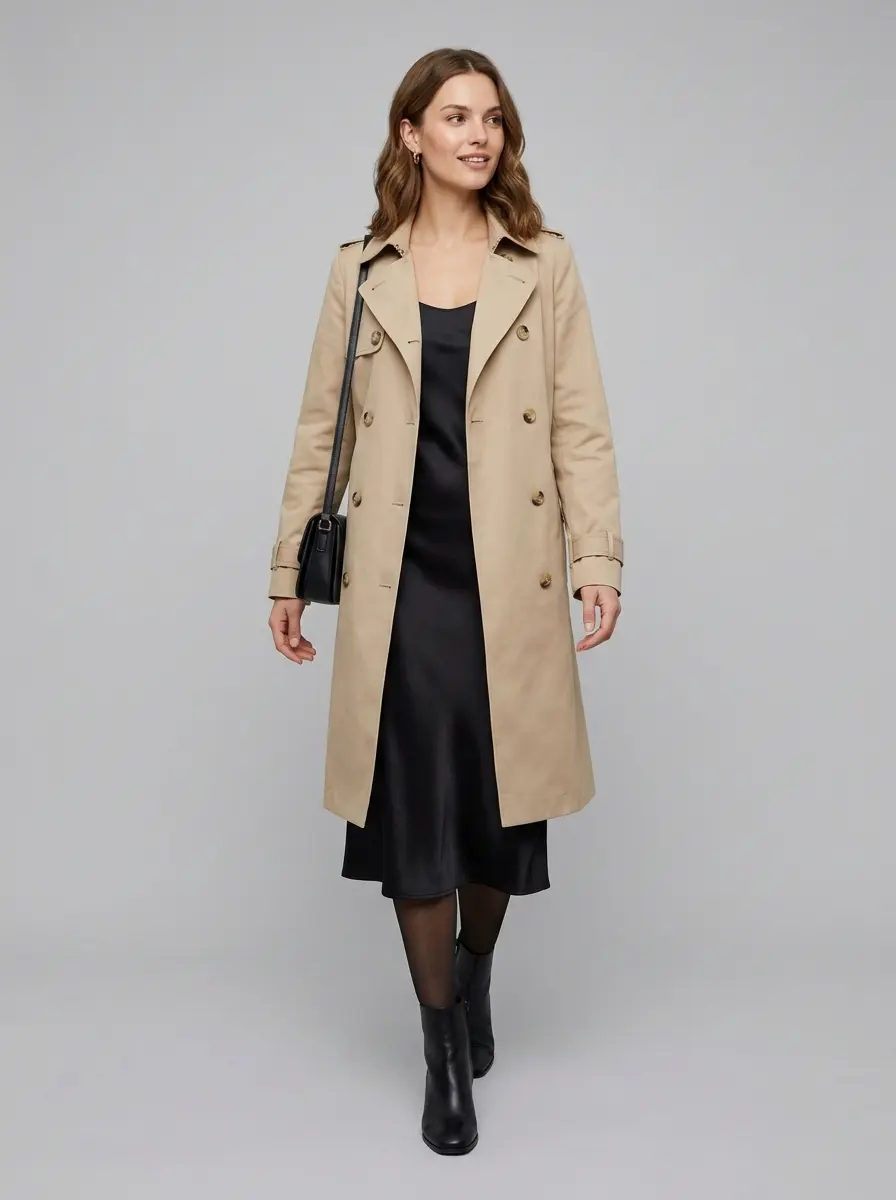 32 Stylish Trench Coat Outfits You'll Want to Wear Every Single Day 13 stylish trench coat outfits 1420