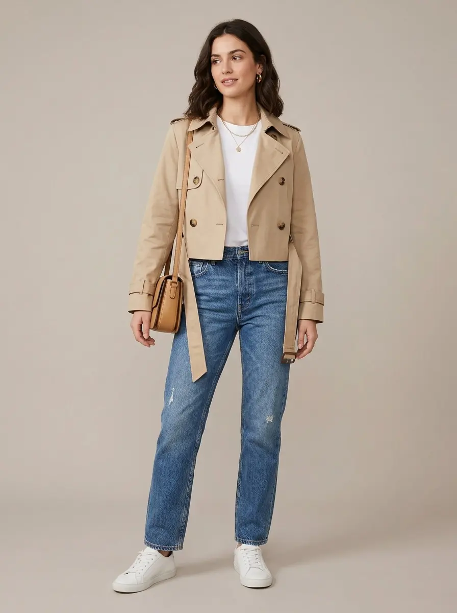 32 Stylish Trench Coat Outfits You'll Want to Wear Every Single Day 19 stylish trench coat outfits 1426
