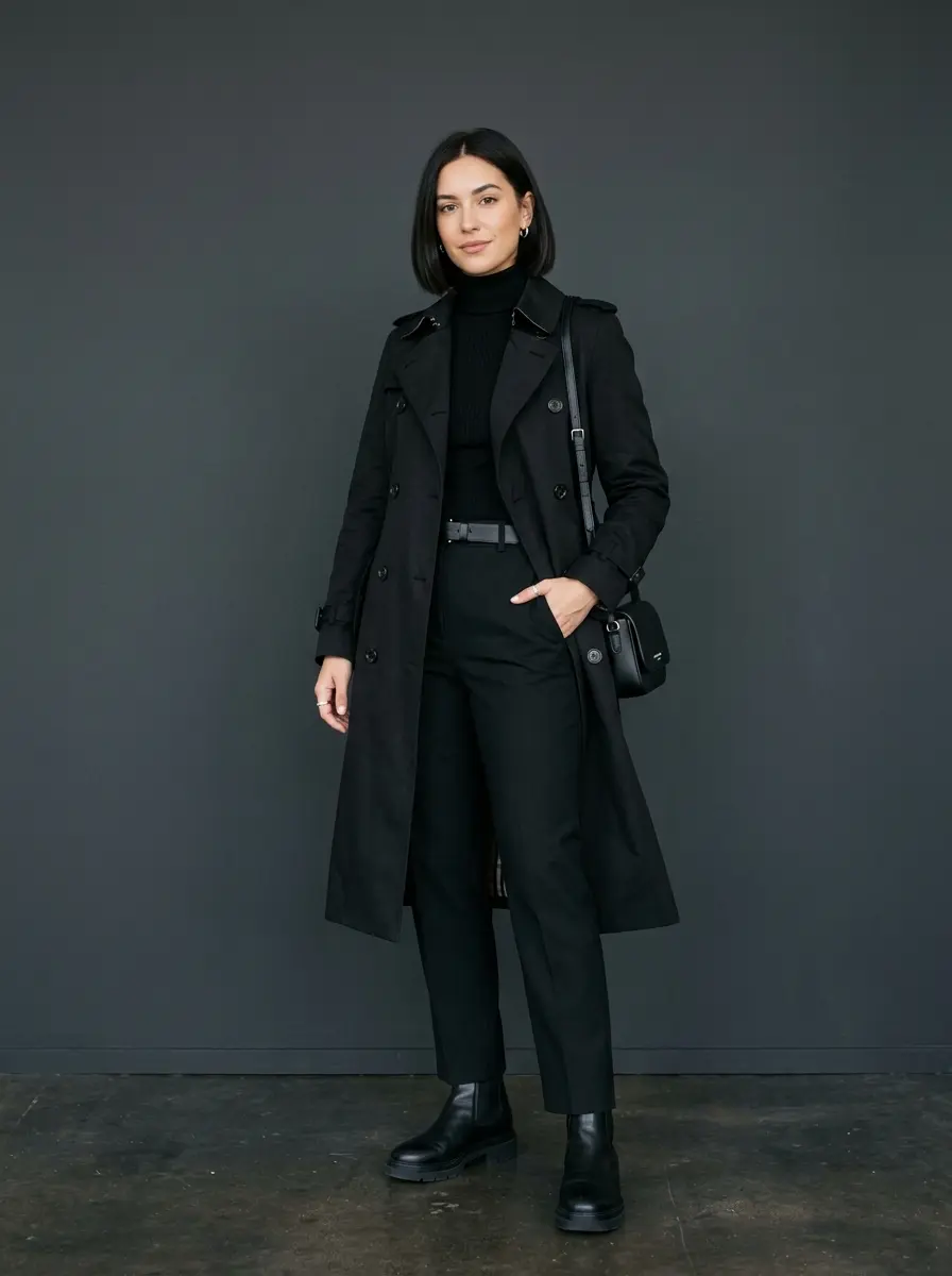 32 Stylish Trench Coat Outfits You'll Want to Wear Every Single Day 21 stylish trench coat outfits 1428