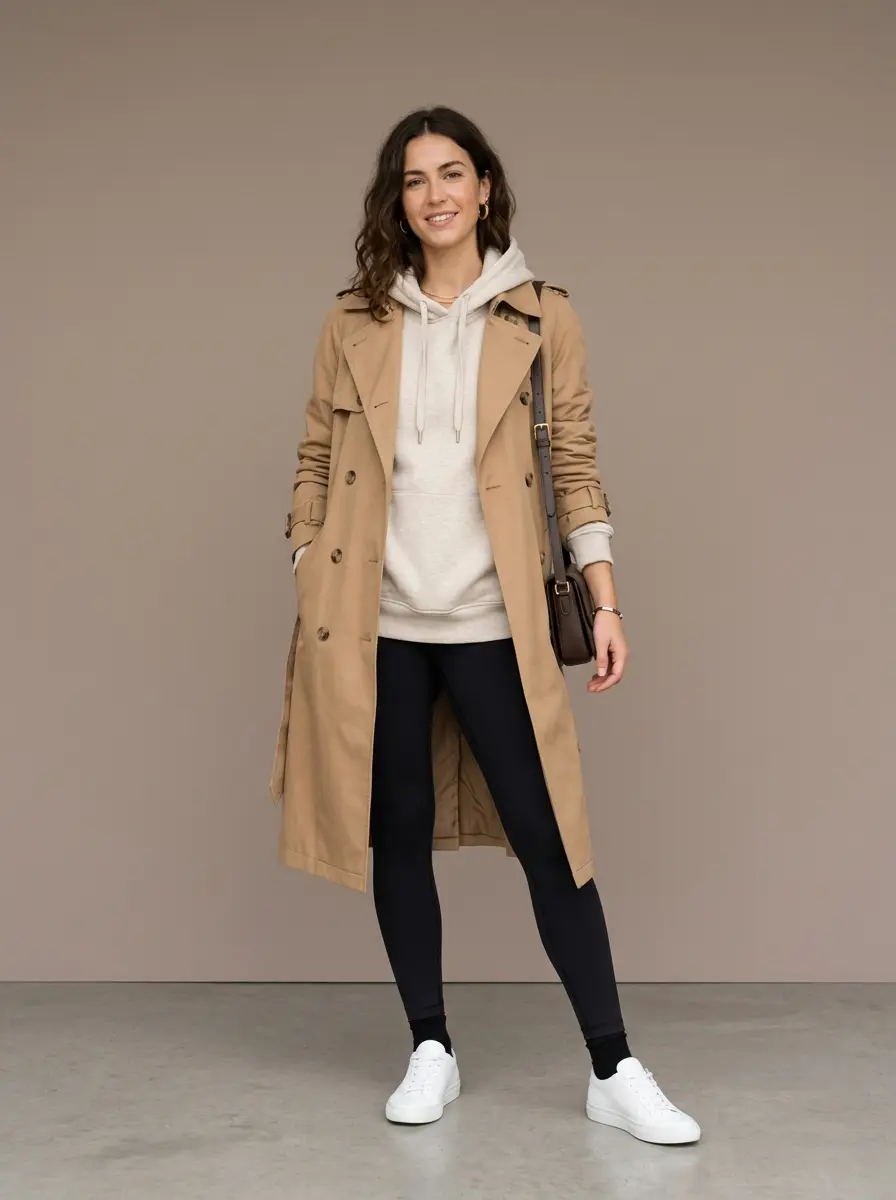 32 Stylish Trench Coat Outfits You'll Want to Wear Every Single Day 25 stylish trench coat outfits 1432