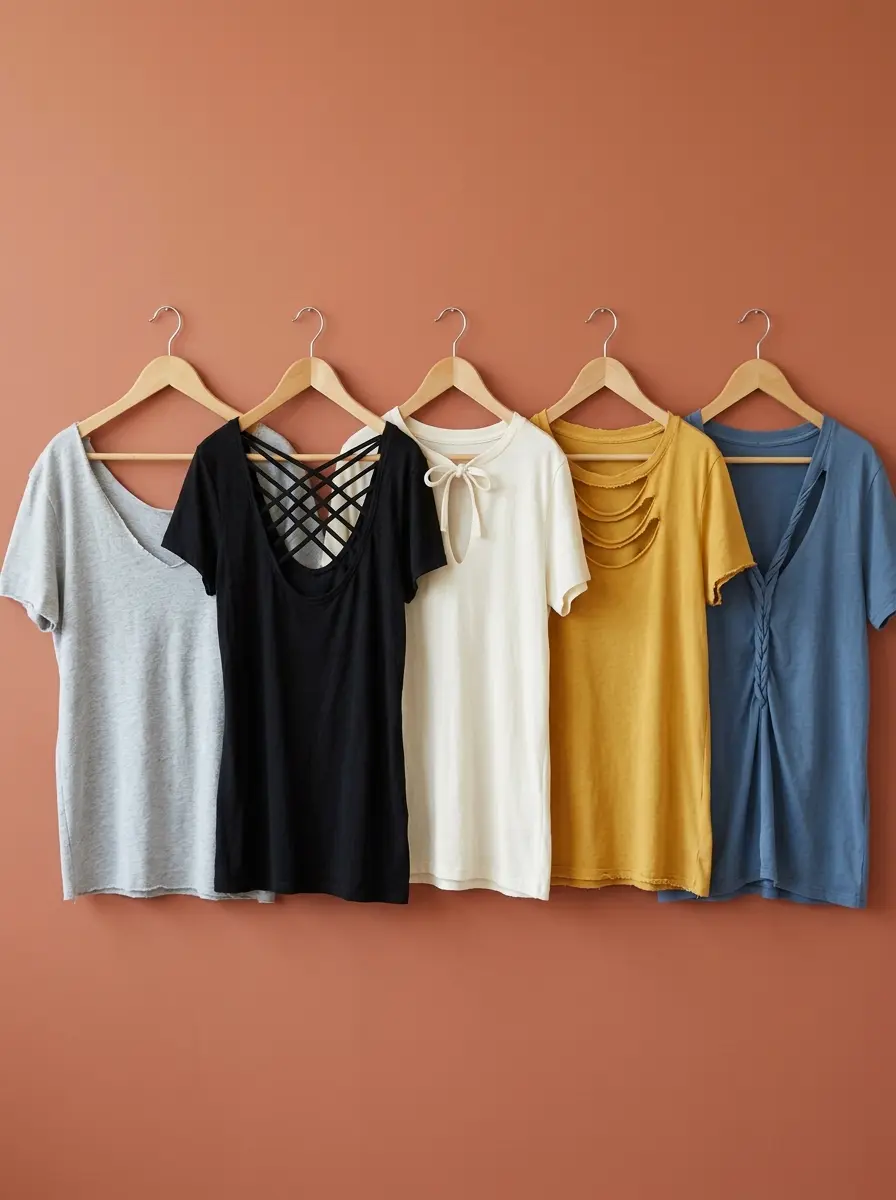 13 Trendy DIY Cut T-Shirt Hacks That Transform Your Old Tees Into Statement Pieces 3 trendy diy cut t shirt hacks 1638