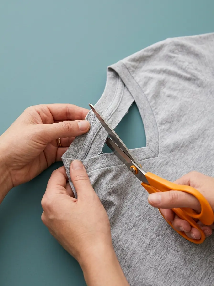 13 Trendy DIY Cut T-Shirt Hacks That Transform Your Old Tees Into Statement Pieces 5 trendy diy cut t shirt hacks 1640
