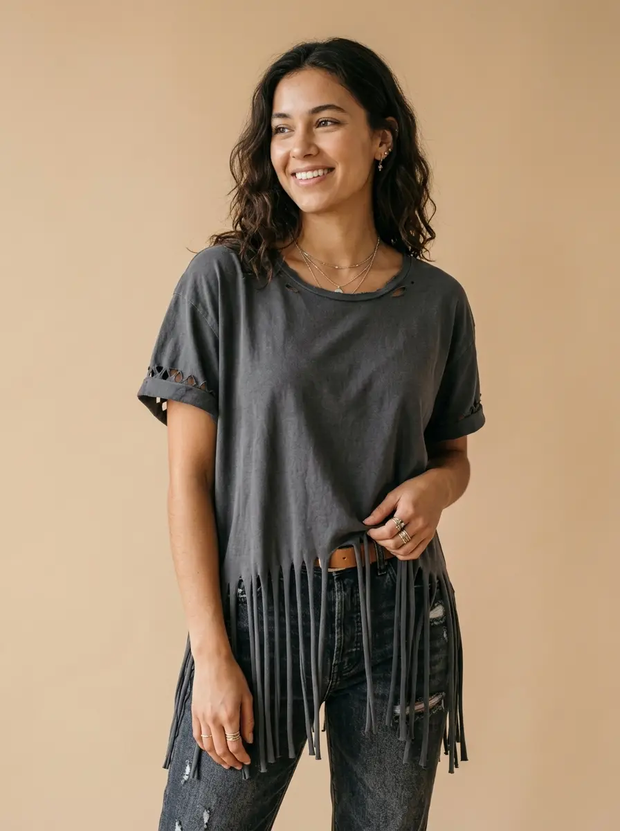13 Trendy DIY Cut T-Shirt Hacks That Transform Your Old Tees Into Statement Pieces 10 trendy diy cut t shirt hacks 1645