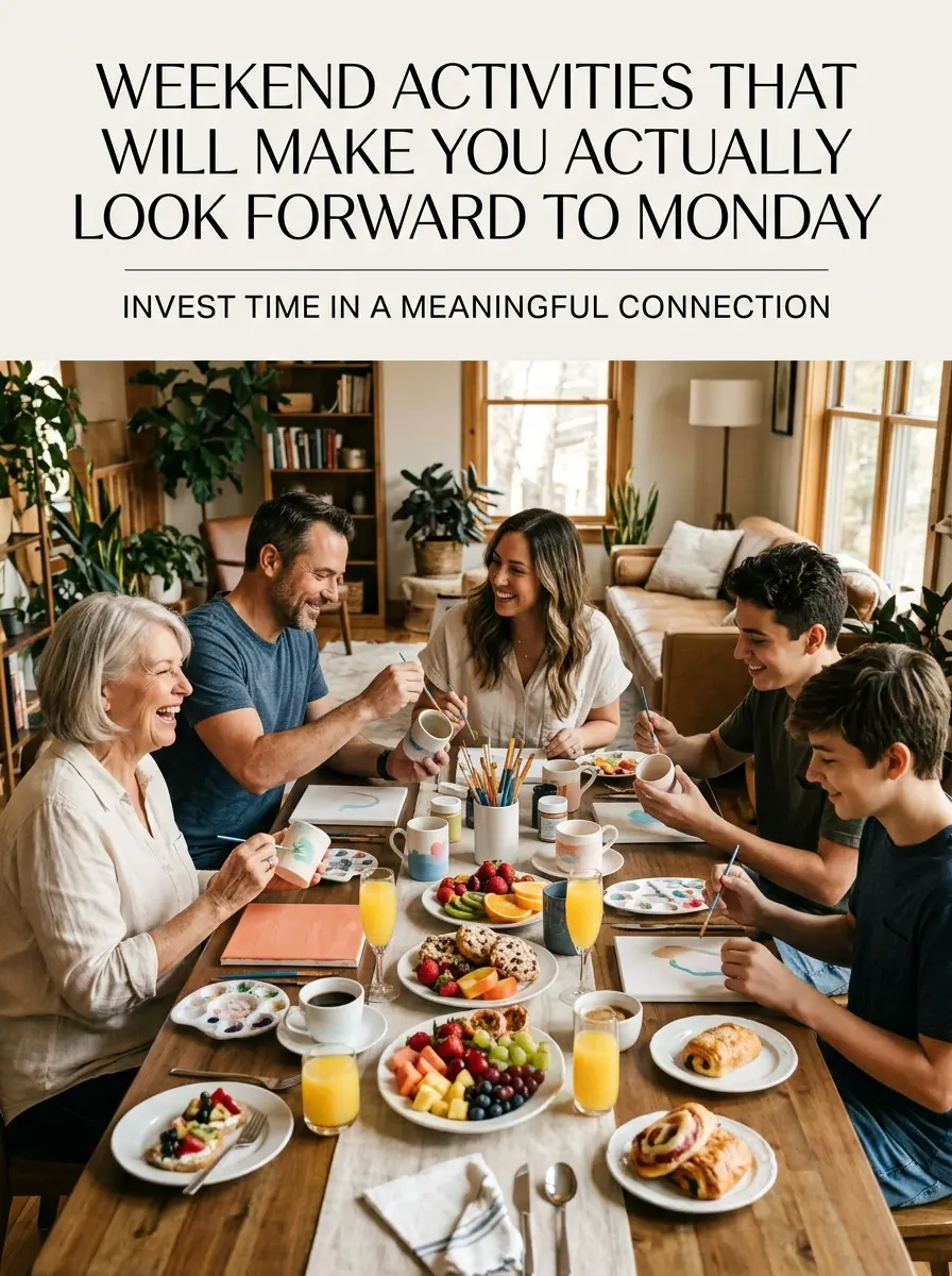 weekend activities that will make you actuall 1405