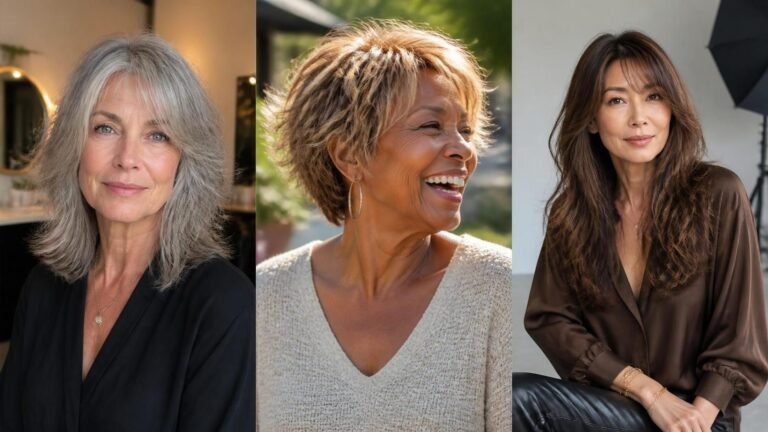 Modern Shaggy Hairstyles for Mature Women: 20 Chic, Effortless Cuts & Styling Tips