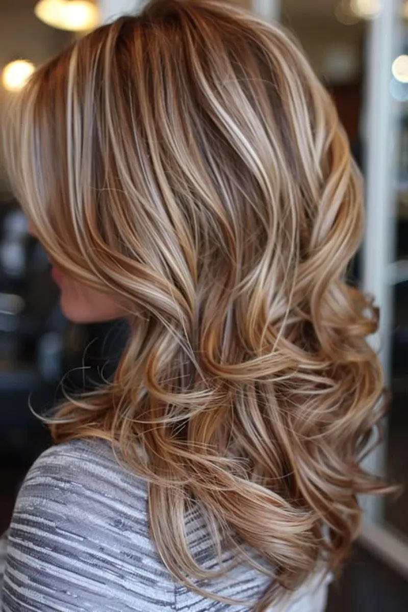 27 Honey Golden Blonde and Caramel Balayage Ideas on Dark Brown Hair You'll Love 5 Soft Honey Pinstripes on Brunette