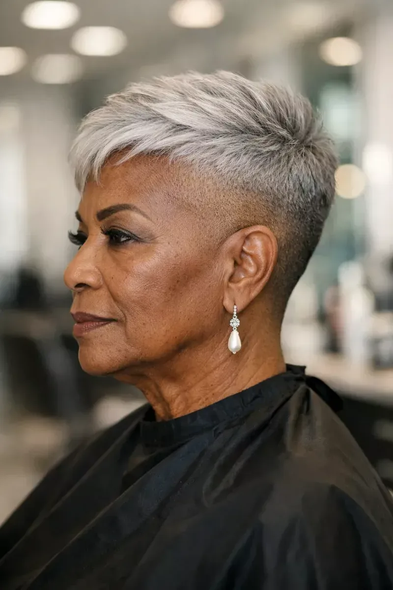 Low-Profile Tapered Pixie with Clean Outline