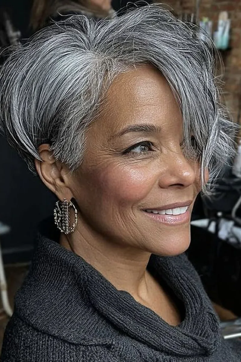 Modern Pixie with Micro-Bangs