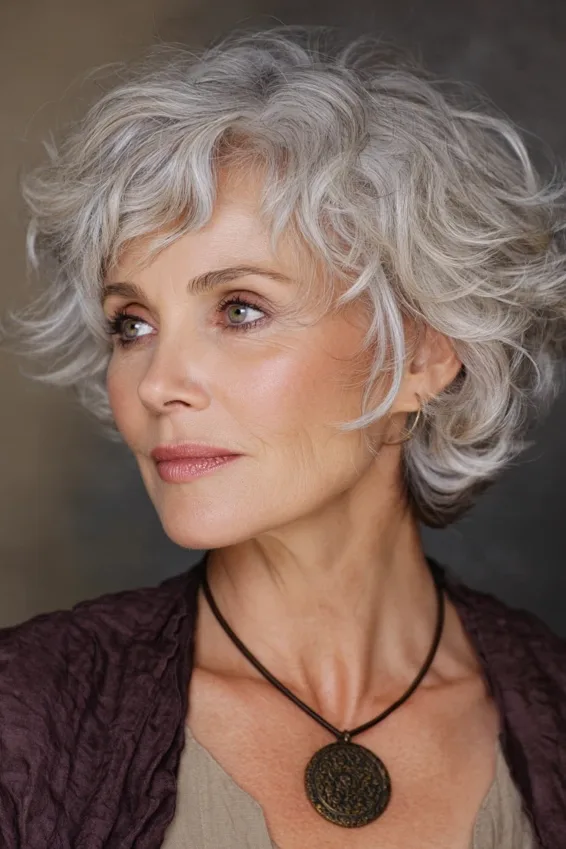 26 Stylish Hairstyles for Women Over 40 With Bangs That Look Fresh and Modern 10 Airy Bangs With Soft Layers
