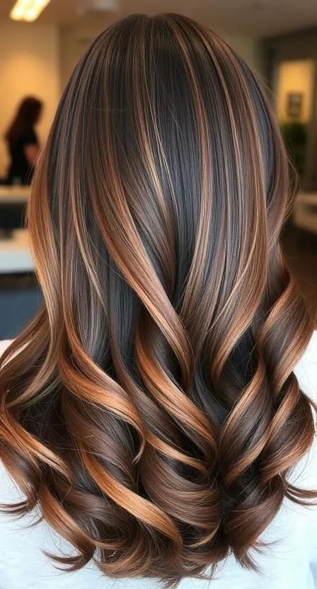 Loose Waves in Warm Natural Tones