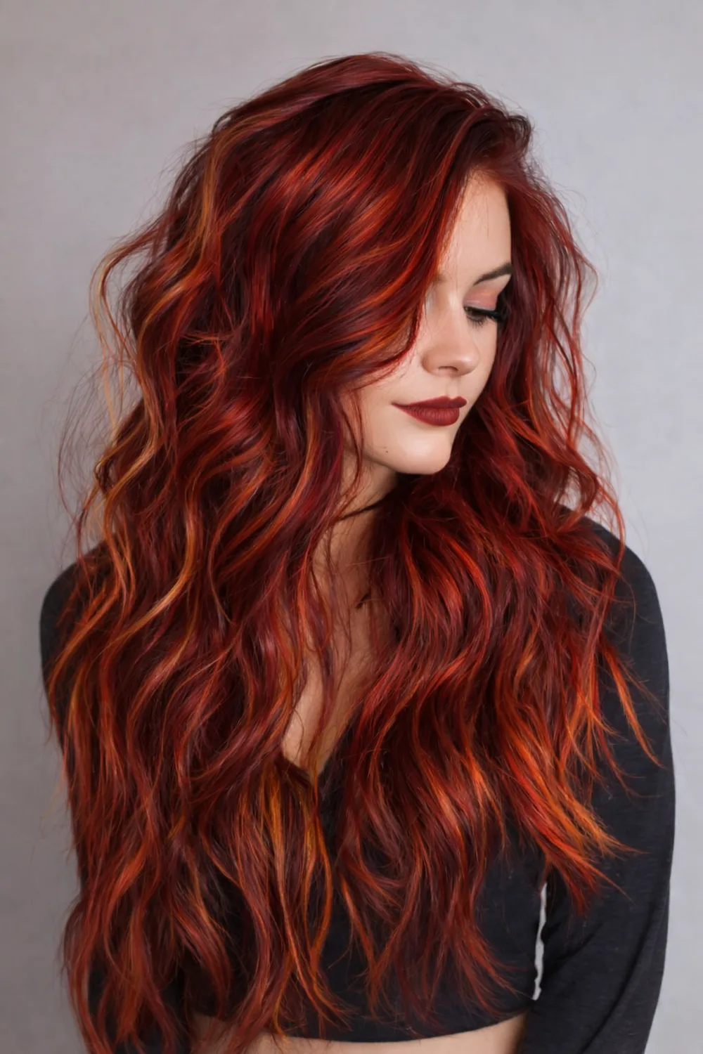 Brunette Base with Subtle Copper Flickers