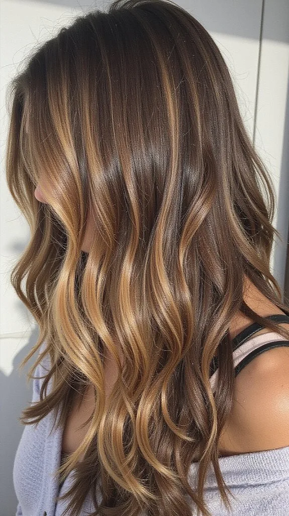 Ultra-Subtle Sun-Kissed Balayage for Dark Brunettes