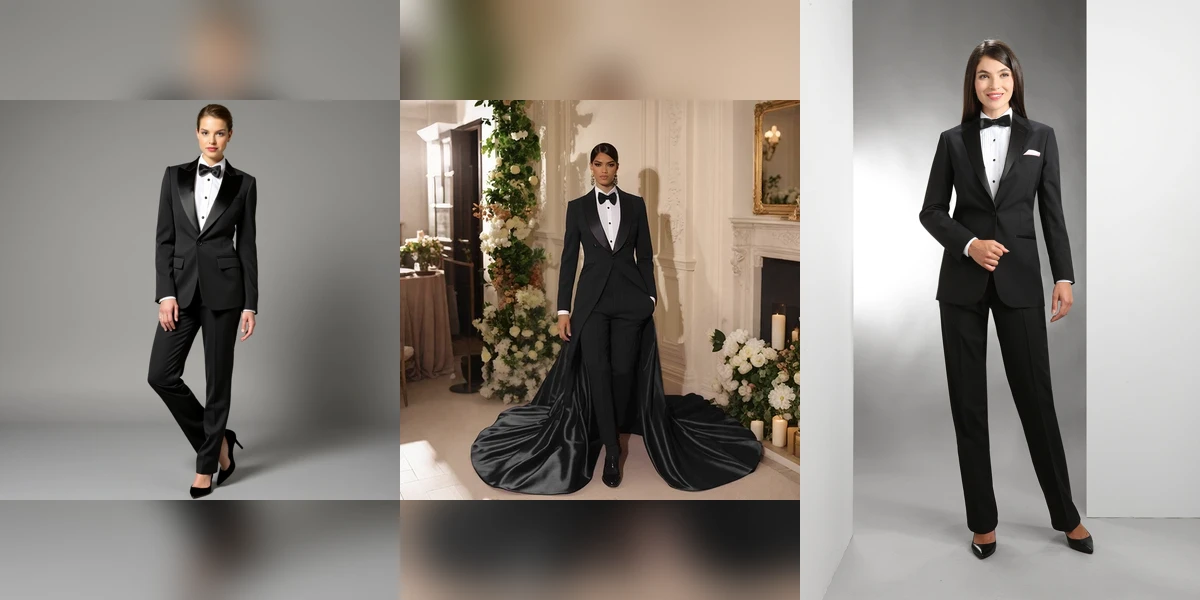 28 Black Tuxedo Suit Outfits for Winter Galas That Are Chic, Warm and Elegant
