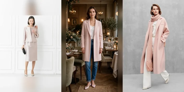 28 Blush Pink Coat Outfits for Late Winter Days That Are Chic, Romantic and Easy to Wear