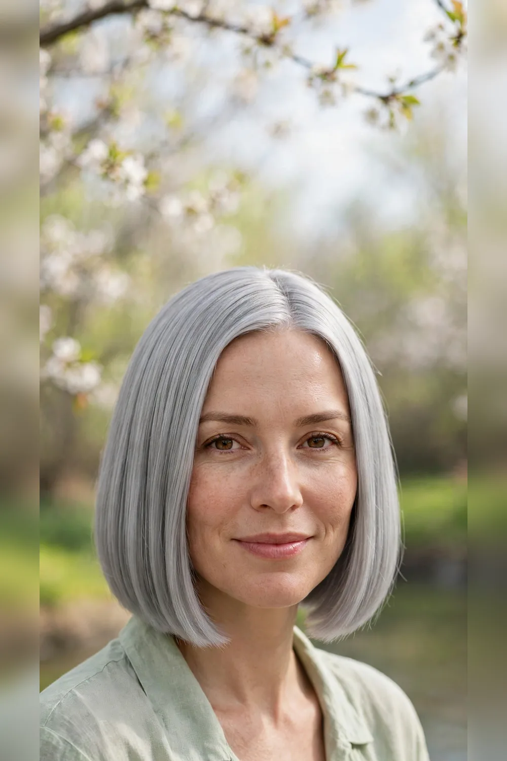 Bob Refresh Haircuts With a Sleek Straight Finish