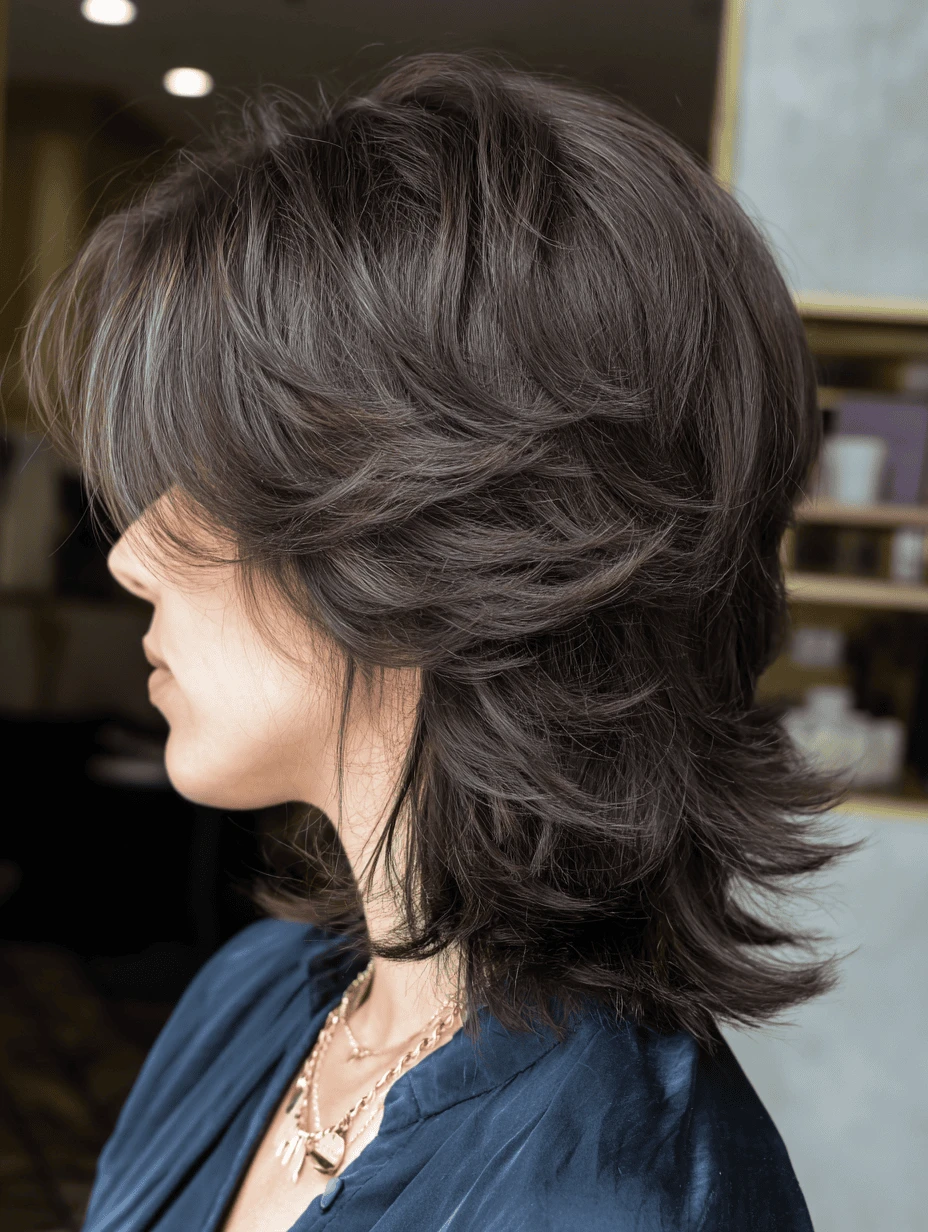 22 Bouncy Retro Blowout Hairstyles for Thick Hair with Feathered Ends That Feel Full, Light and Easy to Wear 20 Soft Thick Waves with a Feathered, Flowing Finish