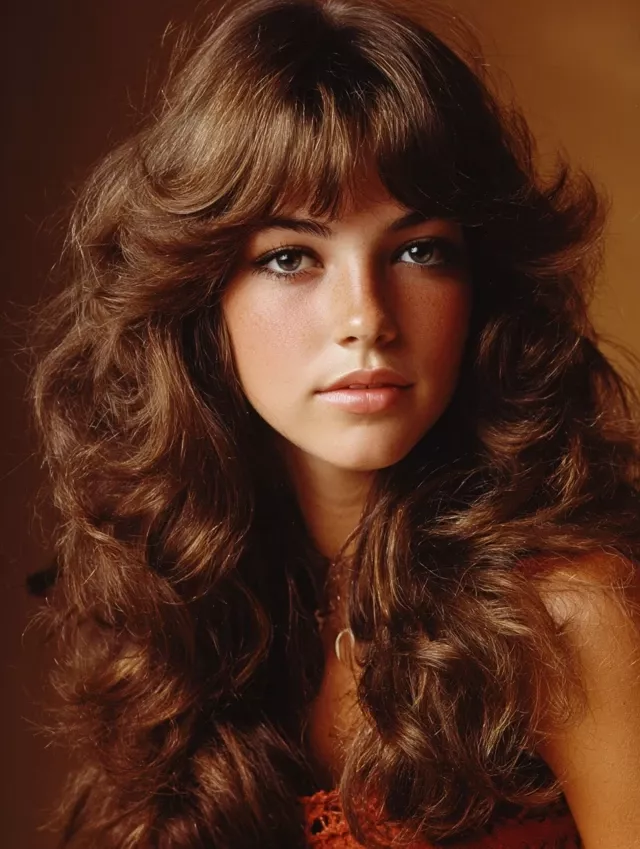 22 Bouncy Retro Blowout Hairstyles for Thick Hair with Feathered Ends That Feel Full, Light and Easy to Wear 22 Bouncy Thick Blowout with a Relaxed Feathered Shape