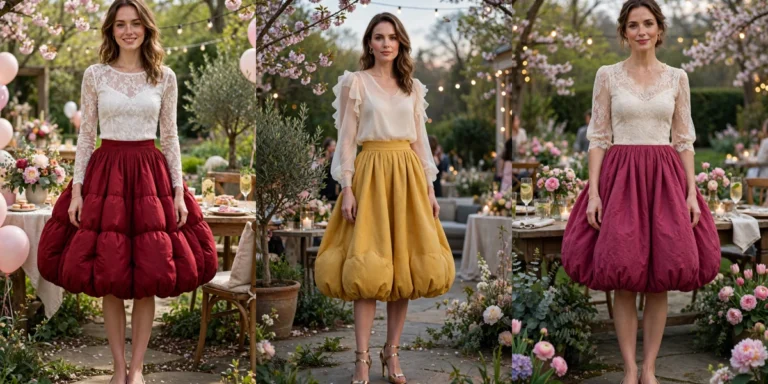 25 Bubble Skirt Outfits for Spring Parties That Are Fresh, Chic and Easy to Wear